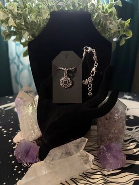 💙 BRIGHTON Silver Floral Heart CHARM BRACELET *ADD MORE CHARMS* ‘Starter kit’